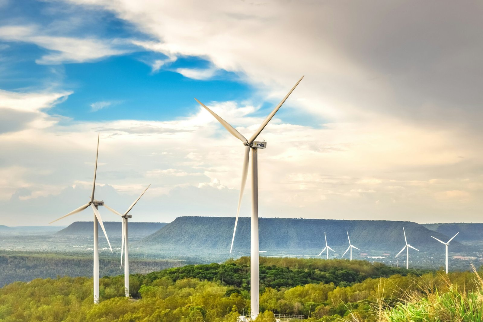 Infographic showing types of pollution control technologies and their environmental impact