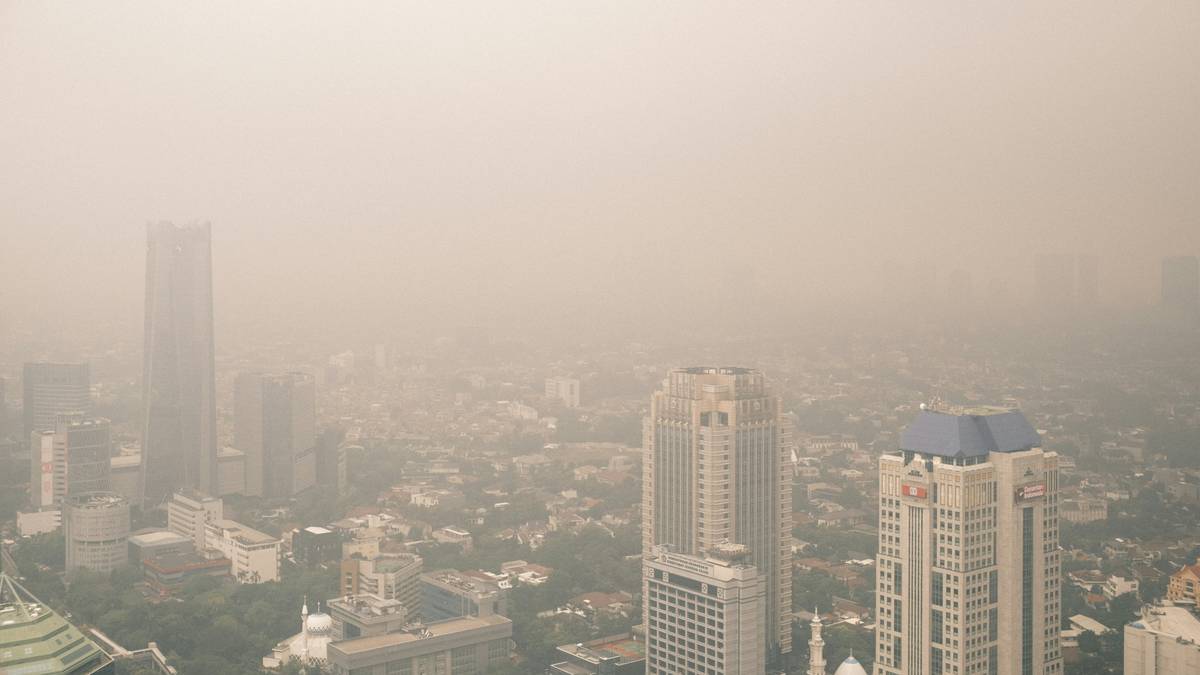 Infographic showing global spending on pollution cleanup reaching $5 billion annually.