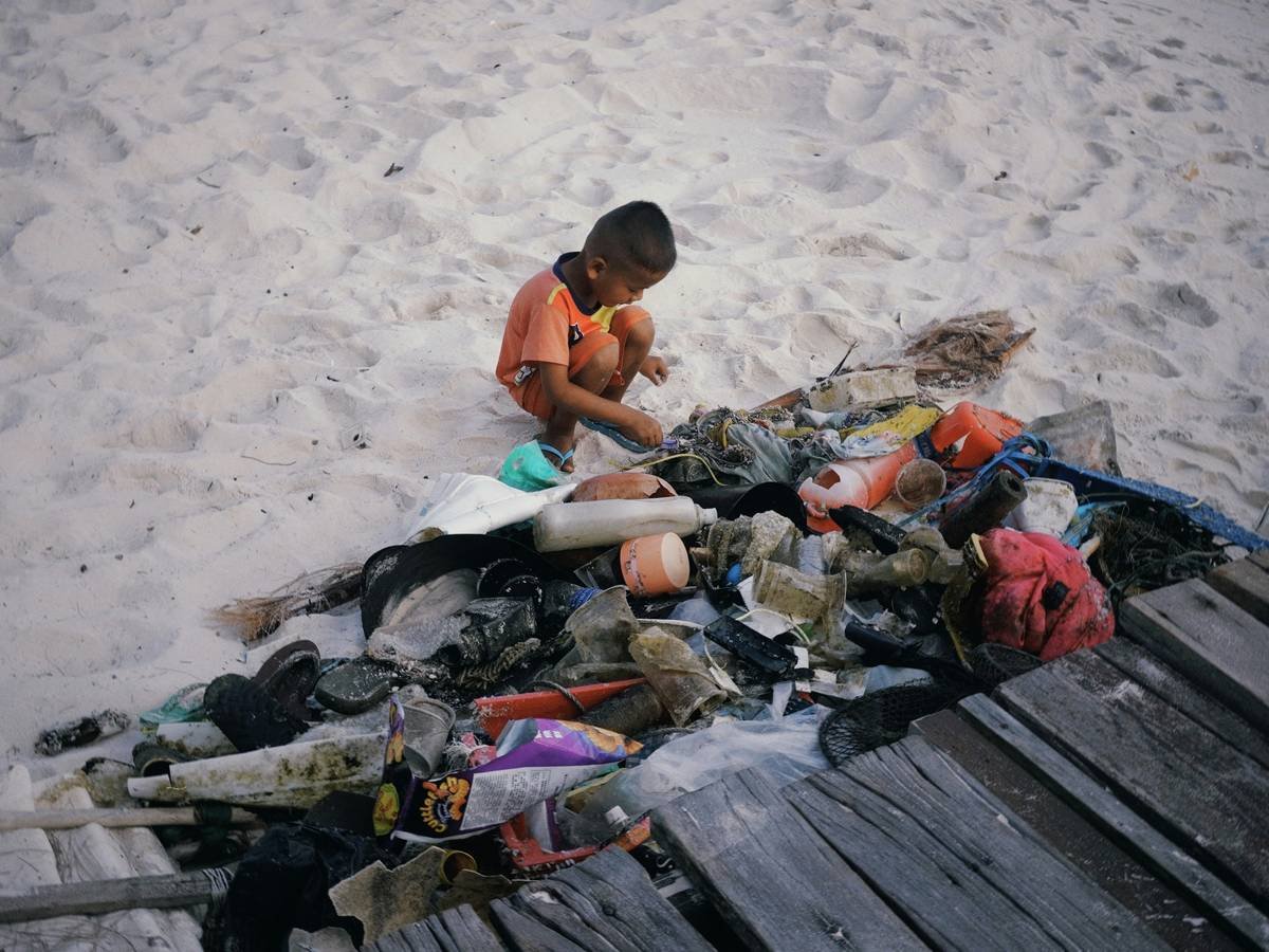 a little human and humans' wastes.